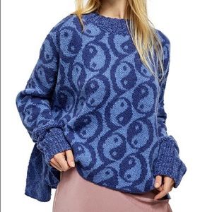 BNWT Free people yin and yang sweater Medium